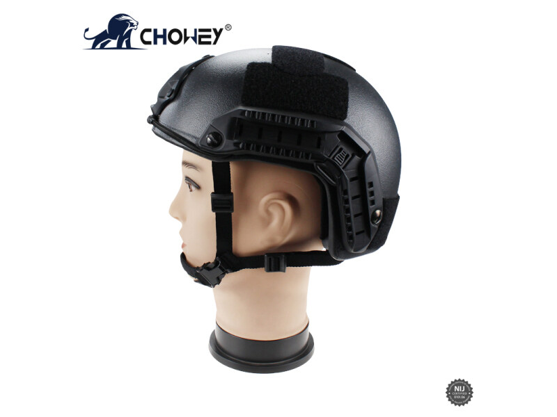Military Bulletproof Helmet with Rail FAST style  BH1417